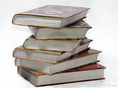 A stack of books